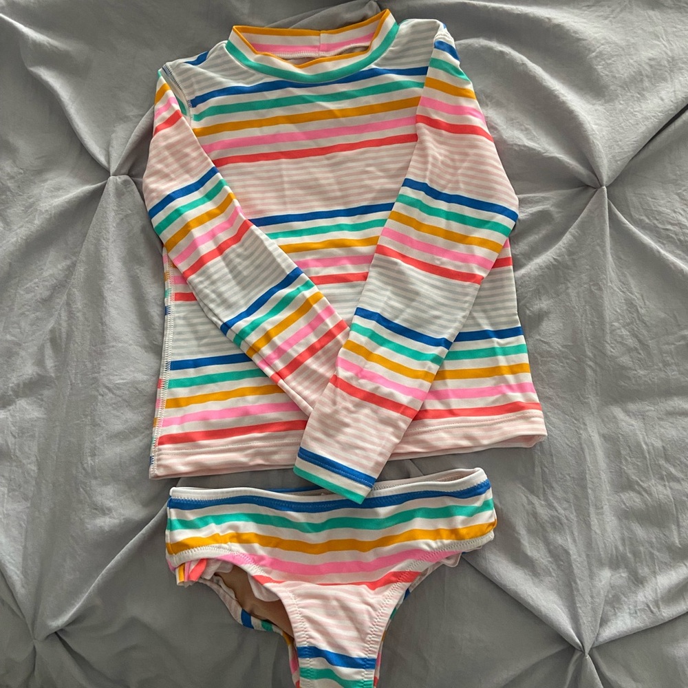 J.Crew rash guard set UPF 50